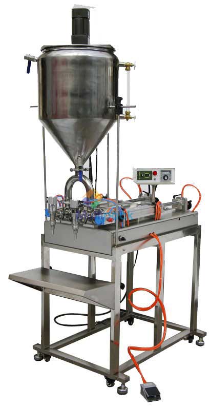 Pneumatic Viscous Cream paste filling machine
 
 Manufacturers & Exporters from India